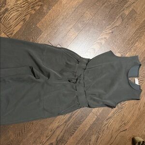 SPANX Army Green Sleeveless Jumpsuit